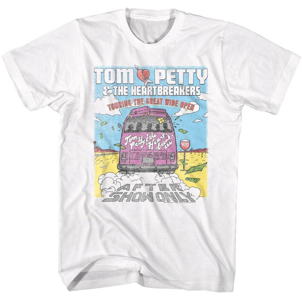Tom Petty The Heartbreakers Great Wide Open Adult Short Sleeve T Shirt